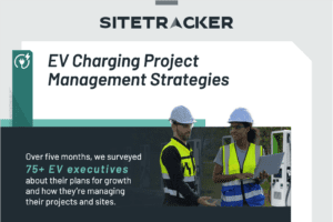 Sitetracker EV Charging Project Management Strategies Infographic teaser